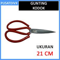 Gambar GUNTING KODOK 21 cm Potong Seng Kertas / Bahan Kain Jahit Seng besi dari pusatdivxshop undefined 1 Tokopedia