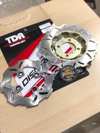 Gambar Cakram Set Supra X 125 DD ( Depan & Belakang) TDR Racing dari Genius.partracing undefined 1 Tokopedia