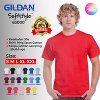 Gambar Kaos Polos Gildan Softstyle Original cotton combed 30s - Red, M dari pollux custom undefined 1 Tokopedia