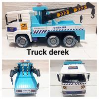 Gambar Mainan truck derek besar Dishub - mobil dorong truk jumbo jasamarga dari onot-store undefined 2 Tokopedia