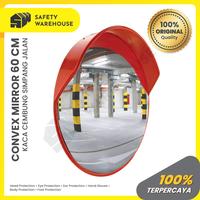 Gambar Convex Mirror Kaca 60 cm Cermin Cembung Outdoor Simpang Jalan Tikungan dari Safety Warehouse undefined 1 Tokopedia