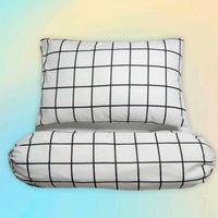 Gambar Sarung bantal dan sarung guling motif polos embos kotak estetik random - random, BntlCntaNoRumby dari Yasmin Store Sprei & Linen undefined 2 Tokopedia