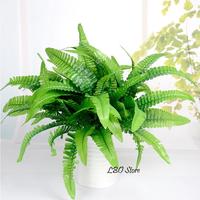 Gambar Pakis Boston Mini Artificial / Tanaman Hias Dekorasi Natural Minimalis dari LBO Store undefined 1 Tokopedia