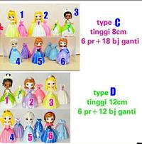 Gambar Princess ganti baju clip on change clothes AURORA SOFIA - TYPE B, 2 dari a6a6aja undefined 1 Tokopedia
