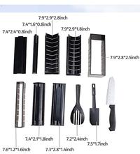 Gambar Sushi Maker Profesional 10 set - Cetakan Alat Pembuat Sushi 10 set dari DakenShopp undefined 4 Tokopedia