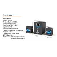 Gambar KISONLI Speaker Komputer/Laptop U3100 Bass, Treble - HITAM dari Kisonli undefined 4 Tokopedia