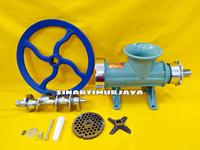 Gambar GILINGAN DAGING 32 / GIINGAN DAGING MANUAL 32 ULIR STAINLESS 2 BEARING dari SinarTimurJaya undefined 1 Tokopedia