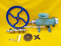 Gambar GILINGAN DAGING 32 / GIINGAN DAGING MANUAL 32 ULIR STAINLESS 2 BEARING dari SinarTimurJaya undefined 3 Tokopedia