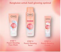 Gambar [BPOM] OMG Oh My Glow Peach Glowing Cream 25G 100%Ori Pelembab Wajah K dari cherryblossomdps undefined 4 Tokopedia