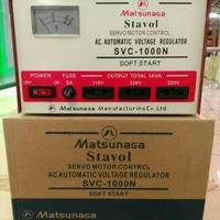 Gambar Stavolt Stabilizer 1000 Watt MATSUNAGA dari AVA Elektrik undefined 1 Tokopedia