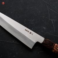 Gambar Nakagawa Satoshi Gin#3 210mm Custom Gyuto Japan Artisan Knife - A dari Shinsei Indonesia undefined 2 Tokopedia