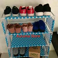 Gambar Tempat Penyimpanan Sandal Sepatu Helm Rak Portable 5 Tingkat Kuat dari Auruma Store undefined 2 Tokopedia