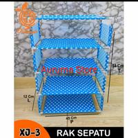 Gambar Tempat Penyimpanan Sandal Sepatu Helm Rak Portable 5 Tingkat Kuat dari Auruma Store undefined 5 Tokopedia