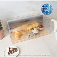 Gambar Delicia Tempat Roti Transparan Bread Box Bread Case Minimalis dari Bluesss store undefined 2 Tokopedia