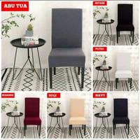 Gambar Sarung kursi makan Cover penutup kursi makan size L - size L, Hitam dari mandiristore88 undefined 2 Tokopedia