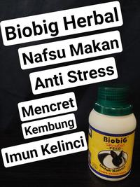 Gambar Biobig Herbal Kelinci Kembung Mencret Stress Menambah Nafsu Makan dari GimunFarm undefined 2 Tokopedia