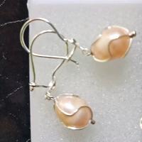 Gambar Anting Perak Mutiara Asli Anting Mutiara Lombok Perhiasan Anting Perak - peach dari kilaumutiaralombok undefined 2 Tokopedia