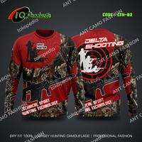 Gambar JERSEY SHOOTER PERBAKIN (TLVI-10) / BAJU HUNTING PREMIUM TERLARIS - Merah, S dari A.N.T CAMO FASHION undefined 3 Tokopedia