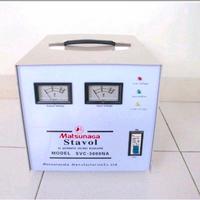 Gambar STABILIZER LISTRIK STAVOLT MATSUNAGA SVC 3000W VOLTAGE / STAVOLT MTS dari MegaNation undefined 4 Tokopedia