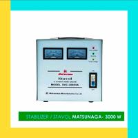 Gambar STABILIZER LISTRIK STAVOLT MATSUNAGA SVC 3000W VOLTAGE / STAVOLT MTS dari MegaNation undefined 1 Tokopedia