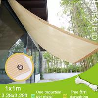 Gambar Kain Sun Shade Net Naungan Matahari Kanopi Penutup Sinar Matahari - 1x1 dari RakimSon undefined 1 Tokopedia