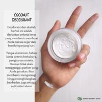 Gambar Coconut Deodorant (Cocodeo) GMS Deodoran Natural Alami 100gr dari Kantin Organik undefined 3 Tokopedia