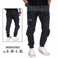 Gambar Celana Joger cargo street Pria original Underline - cream, S dari ALDIICLOTHING undefined 4 Tokopedia