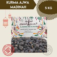 Gambar Korma Ajwa Madinah Ajwah Dates Saudi Arabia Medinah Date Kurma 5kg dari Baalawi Store undefined 1 Tokopedia