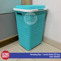 Gambar Keranjang Baju / Laundry Basket GR - Green dari Genki Market undefined 5 Tokopedia