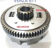 Gambar RUMAH MANGKOK ALUMINIUM KAMPAS KOPLING PLUS GIGI BESAR VERZA NEW CRF dari ABGMOTOR undefined 2 Tokopedia
