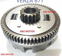 Gambar RUMAH MANGKOK ALUMINIUM KAMPAS KOPLING PLUS GIGI BESAR VERZA NEW CRF dari ABGMOTOR undefined 3 Tokopedia