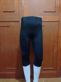 Gambar CELANA SEPEDA KETAT BALAP ROADBIKE POLOS HITAM PENDEK - PENDEK, M dari sportshopbandung undefined 4 Tokopedia