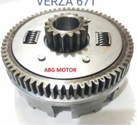 Gambar RUMAH MANGKOK ALUMINIUM KAMPAS KOPLING PLUS GIGI BESAR VERZA NEW CRF dari ABGMOTOR undefined 1 Tokopedia