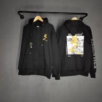 Gambar ( COD) MY MAN Hoodie Zipper Pria Sweater Hoodie Pria Jaket HITAM PRIA - B, XL dari Aways Store undefined 3 Tokopedia