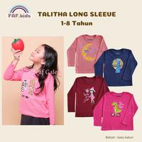 Gambar Kaos Anak 1-6 Thn Talitha Tangan Panjang - Grosir Baju Anak Perempuan - XL (6-8 Thn) dari FAF GALERI undefined 1 Tokopedia