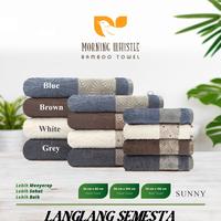 Gambar HANDUK TERRY PALMER MORNING WHISTLE BAMBOO SUNNY I 3 JENIS UKURAN - 70X135CM, BROWN dari LANGLANG SEMESTA undefined 1 Tokopedia