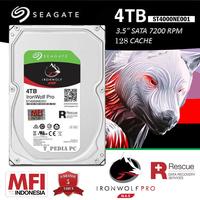 Gambar Seagate IronWolf Pro 4TB - Server HDD 4 TB SATA  Garansi 5 Tahun MFI Indonesia dari t pedia pc undefined 1 Tokopedia