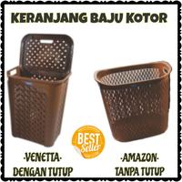 Gambar Keranjang Pakaian Baju Kotor - Laundry Basket - DENGAN TUTUP dari merrykids undefined 1 Tokopedia