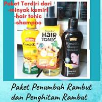 Gambar Paket Hemat Happy Kemiriku Shampoo Minyak Rambut Hair Tonic dari Lianty Store undefined 3 Tokopedia