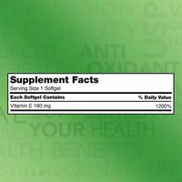 Gambar Kirkland vitamin E 400 I. U isi 500 softgels support immune system dari Saitama Outlet undefined 4 Tokopedia