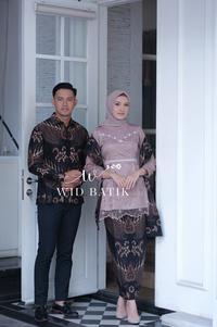 Gambar [WIDBATIK] Batik Couple dan Kebaya Arunika Brown - Kebaya Engagement - rok, XL dari Wid Batik undefined 1 Tokopedia