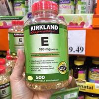 Gambar Kirkland vitamin E 400 I. U isi 500 softgels support immune system dari Saitama Outlet undefined 3 Tokopedia