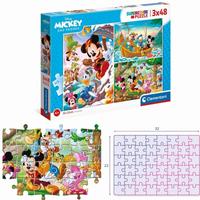 Gambar Clementoni Disney Mickey and Friends 3 x 48 Pcs Puzzles (4+) dari JCSPreloved undefined 1 Tokopedia