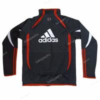 Gambar Jaket jacket bola MU manchester united anthem red/ prematch black 2022 - Hitam, M dari lilo sport undefined 5 Tokopedia