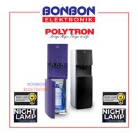 Gambar [GOJEK/GRAB] Dispenser Polytron Galon Bawah + Night Lamp PWC 778 LX/LV - Hitam dari Bonbon Elektronik_NEW undefined 2 Tokopedia