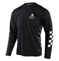 Gambar Troy Lee Designs Flowline LS Jersey Service Black dari Skyco Cycle undefined 1 Tokopedia