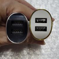 Gambar Car Charger Mobil 2.1A 2USB - Hitam dari viralofficialstore undefined 3 Tokopedia