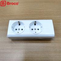 Gambar STOP KONTAK BROCO 2 LUBANG 15321 NCP dari LED Lighting Store undefined 2 Tokopedia
