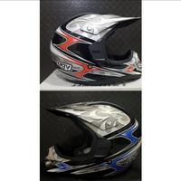 Gambar HELM CROSS MURAH | HELM CROSS AGV - Biru, L dari Gresik House Helmet undefined 1 Tokopedia