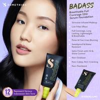 Gambar BPOM Somethinc Badass Breathable Full Coverage 12HR Serum Foundation T - Serene dari Cosmetici undefined 2 Tokopedia
